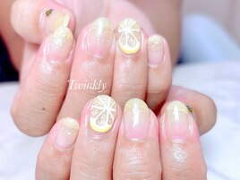 こだわりアートのseasonネイル