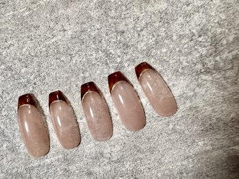 5種から選べるべっ甲ネイル♪