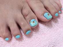 アンドシュシュネイル(&CHOU CHOU nail)/【フット】ワンカラー￥６５００