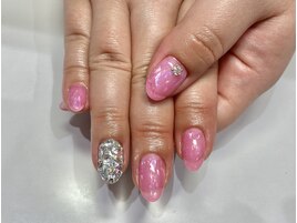 オーロラフィルムネイル☆