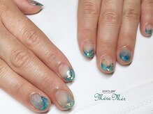 メールメール 和光市本店(MereMer)/ターコイズネイル 