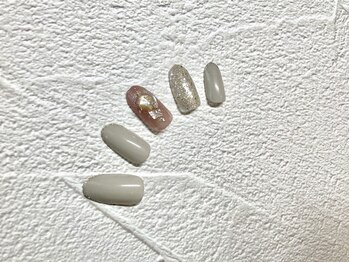 アンドエミニー エン ラボーテ(& EMINY 艶 la beaute)/【シンプルアート】