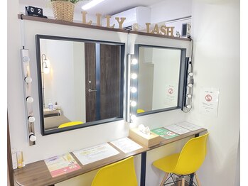 リリーラッシュ 国分寺北口店(LilyLash)/メイク直しスペースございます＊