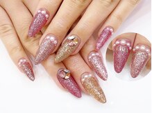 ネイルコレクション ベビーピンク(Baby Pink)/スカルプ付け放題★Ｖカット