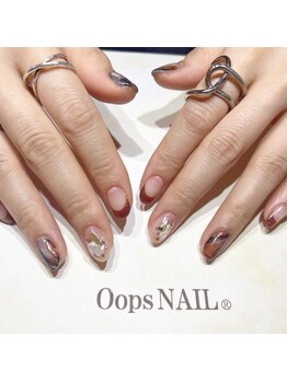ウープスネイル 北上パル店(OopsNAIL)/こだわり10本デザイン