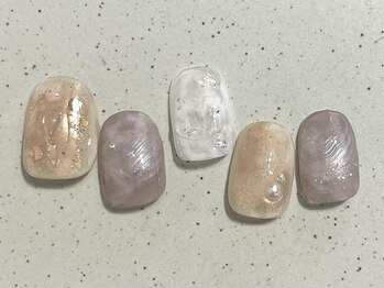 アイネイルズ 池袋店(I-nails)/ペールカラーニュアンスネイル
