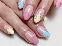 寺子屋ビューティーズ(寺子屋Beauty's)/春にオススメ！　塗りかけネイル