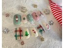 クリスマスネイル