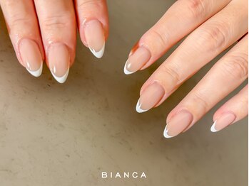 ビアンカ 銀座店(Bianca)/ラメフレンチネイル