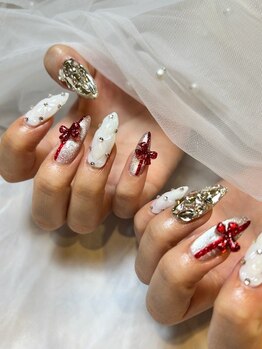 クリスマスネイル