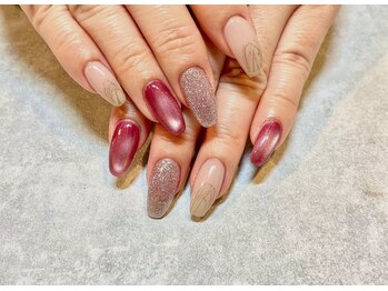 【パラジェル】マグネットネイル