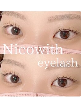 ニコ ウィズ(Nico with)/まつ毛眉毛set