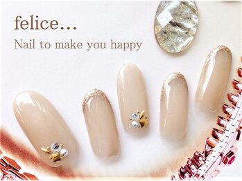 ネイルサロン フェリーチェ(felice)/【定額ネイル】¥7480