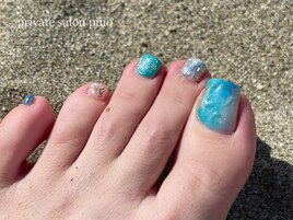 スタッフネイル☆バブル