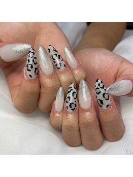 レディスペネイル ノウラ 名駅店(Redispe nail NouRa)/レオパードネイル