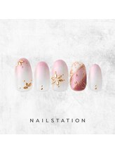 ネイルステーション ルミネ新宿1店(NAIL STATION)/グラデーション／パラジェル