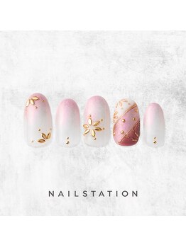 ネイルステーション ルミネ新宿1店(NAIL STATION)/グラデーション／パラジェル