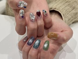 カラフルマグネット★天然石