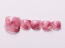 ジェミーネイル エビス(Jemiy nail ebisu)/フットマーブルぷっくり10330yen