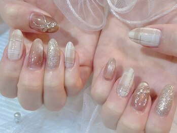 ティーズ ネイルマツエクサロン 品川本店(T's)/持ち込みデザイン