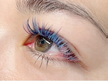 ソレイユ(soleil)の写真/ブラウン系から鮮やか系、くすみ系の色までカラーエクステの種類豊富◎髪色やメイクに合わせた仕上がりへ★