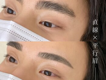 エクレ(EKURE)の写真/メンズの眉毛ならここ！黄金比眉スタイリングで最速の垢抜けを実感。初心者歓迎・完全個室の眉毛サロン◆