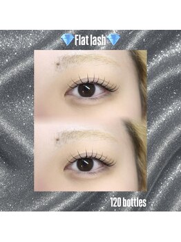 メメ アネラ アイサロン(meMe anela eye salon)/フラット１２０本仕上げ
