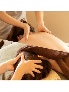ウェルネス(WELLNESS)の写真/日頃の疲れにさよなら！リンパトリートメントとハイパーナイフで肩こり・疲労・むくみの解消はお任せ！