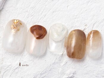 ジェミーネイル エビス(Jemiy nail ebisu)/シンプル秋ニュアンス8980yen