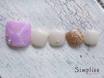 シンプリー 吉祥寺店(Simpliee by Procare nail)/【フット】定額ネイル¥7900