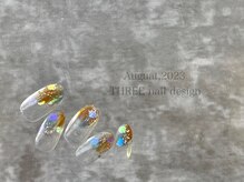 スリー(THREE)/August 2023/nail design