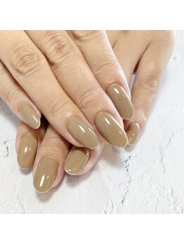 フレイムス アイラッシュ アンド ネイル(FRAMES)/くすみ系ワンカラー