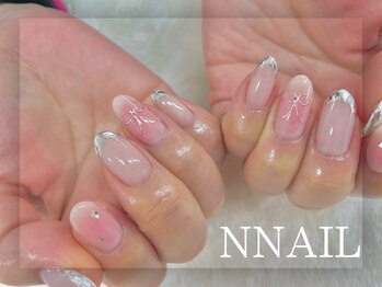 エヌ ネイル(N NAIL)/ガラスフレンチ