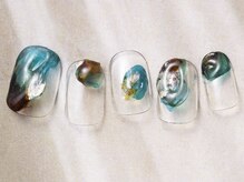 アイネイルズ 天神今泉店(I-nails)/【Yuka.t】サマーインク