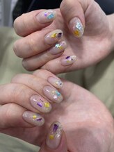 クリスタルネイル ゆめタウン夢彩都(CRYSTAL NAIL)/シェルネイル