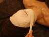 【大人気♪】超小顔エステ+石膏パック+ヘッドスパ*布上ほぐし*足湯付70分