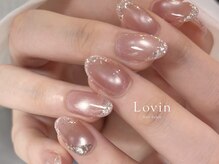 ラヴィン なんばスカイオ店(Lovin)/キラキラマグネット×白銀ラメ