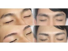ボーテ(BEAUTE)の雰囲気（男性の眉のお手入れもお任せください！一気に清潔感UPします♪）