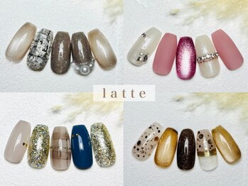 ラテ(latte)の写真/《韓国ネイル¥3,990》郡山のトレンド女子必見♪ネイリストAYAKA限定の最新デザインネイル