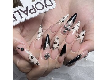 ドパルネイル 上野(DOPALE.Nail)/チップ長さ出し持ち込みデザイン
