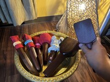 トークセン ビハーラの雰囲気（タイ伝統療法で使われる木槌『トークセン』です）
