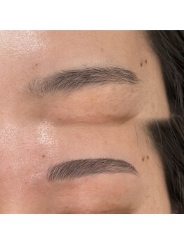 プシュケ(PSYKHE)の写真/"似合う眉"はプロにお任せ＊忙しい毎日に短時間で個性を生かした理想の美眉を◎一気に垢抜け顔に♪