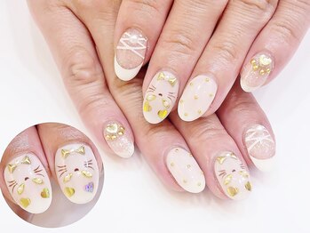 ネイルコレクション ピンク(Nail Collection Pink)/ジェル付放題★猫フレンチ