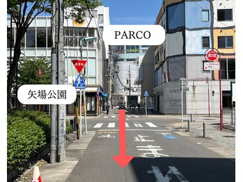 ルシェル(le ciel)/【道案内】PARCO西館正面口より