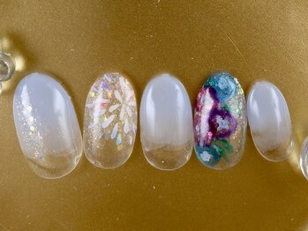 ショコ アンド ラム(Syoko&Lum)/☆アサガオネイル☆