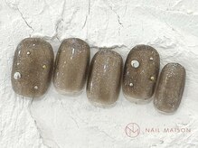 ネイルメゾン 池袋店(NAIL MAISON)/キラキラオータム￥8050