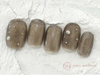 ネイルメゾン 池袋店(NAIL MAISON)/キラキラオータム￥8050