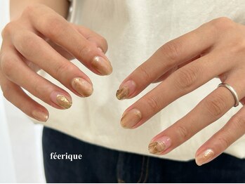 フェリークネイル(feerique nail)/ニュアンスネイル/圓山