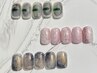 Hand【定額ニュアンス (10本中5本アート)¥7700】◇初回オフ無料◇ケア付