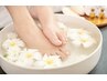 足裏つるつるコース♪フットケア ¥4500